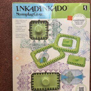 NEW Inkadinkado Craft Stamp Gear Set